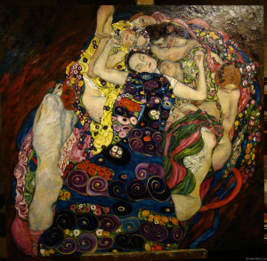 Ирина Агалакова - копия с картины Густава Климта "Дева".