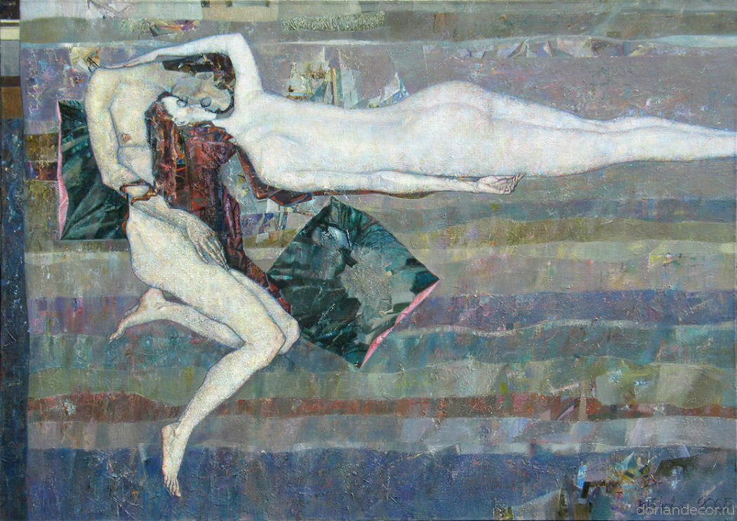 Виктор Головий - "Белая Ночь", 2005. Холст, масло. Собственность автора.