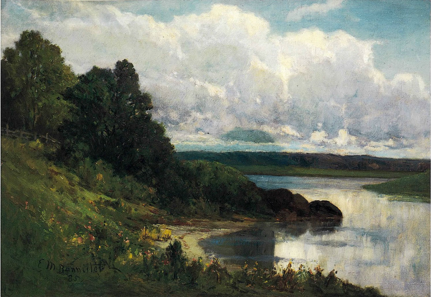 'Palmer_River'_by_Edward_Mitchell_Bannister,_1885